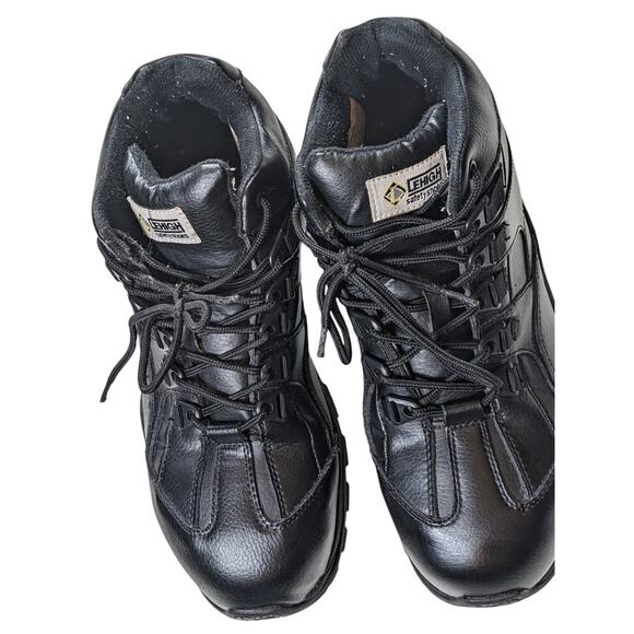 Lehigh Safety Shoes Mens 11W Steel Toe Work Hiker Boots Slip Oil Industrial 6333 main image 10